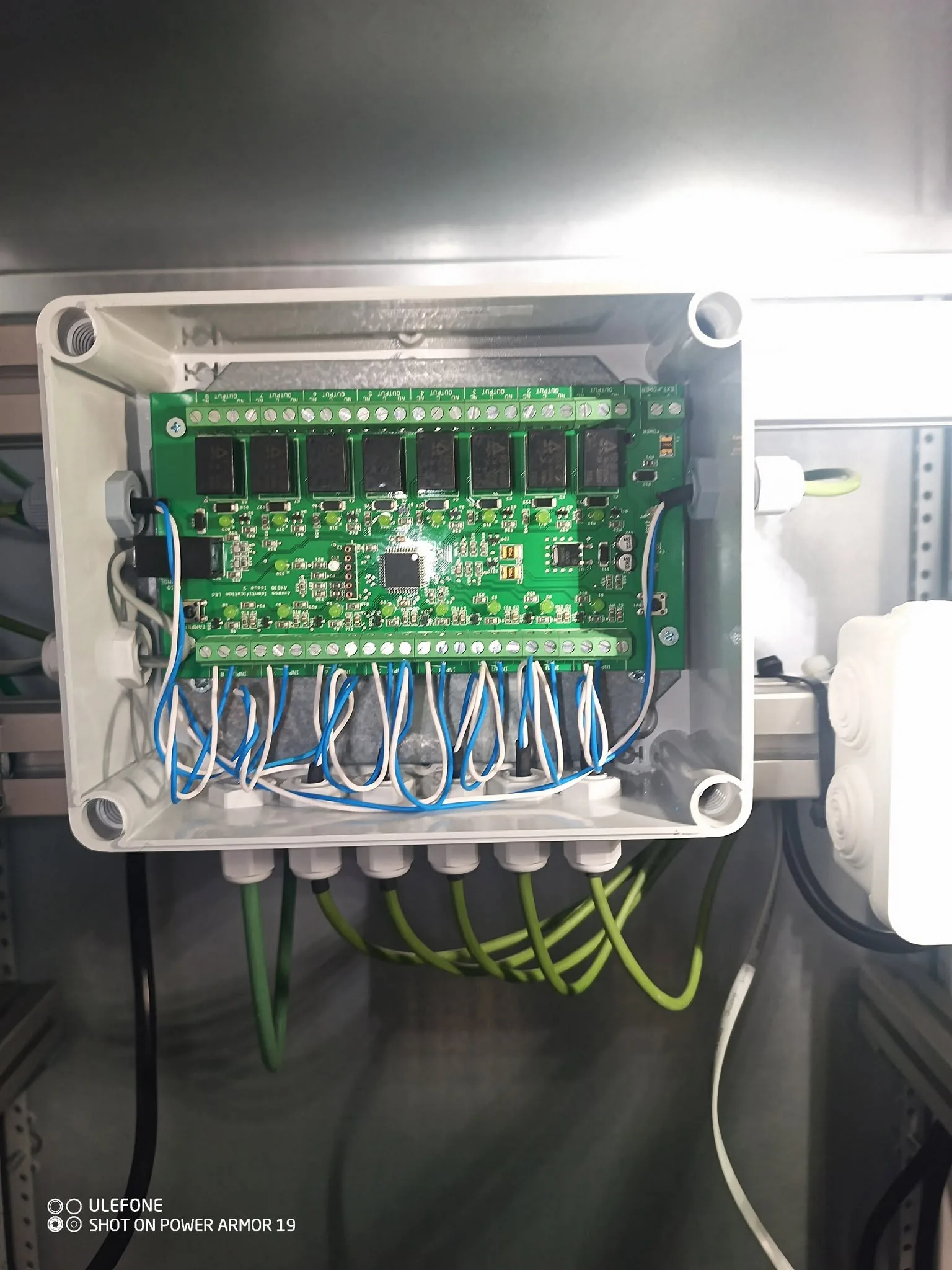 Caméra de surveillance réalisé par Volt'D à Soignies